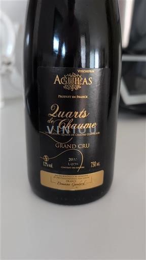 Loiretal Quarts de Chaume Grand Cru Domaine Gaudril Quarts de Chaume 2016