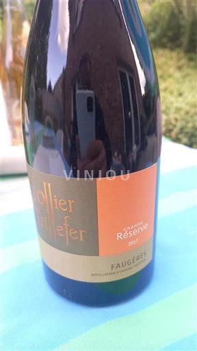 Languedoc Faugères Colliere Tailiefer Grande Réserve 2017