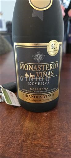 Aragonien Cariñena Monasterio de las Viñas Reserva Ohne Jahrgang