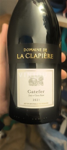 Languedoc Domaine La Clapière Gatefer 2021