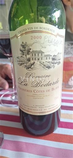 Burdeos No especificado Domaine La Bodarde 2000
