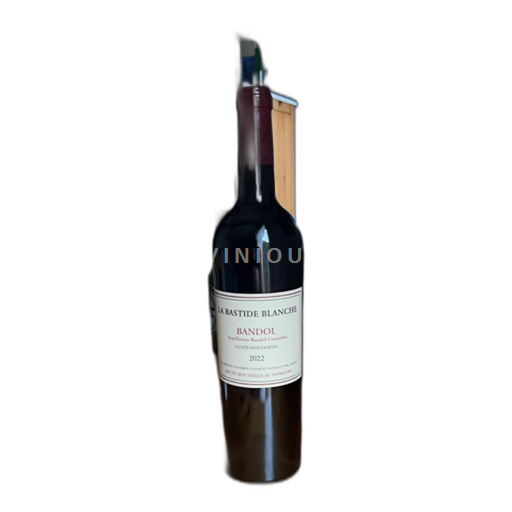 Vin Rouge sec Fontanéou Domaine La Bastide Blanche 2022 France Provence Bandol AOC