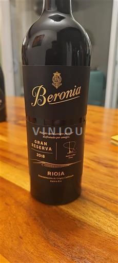 La Rioja Rioja Beronia Gran Reserva 2018