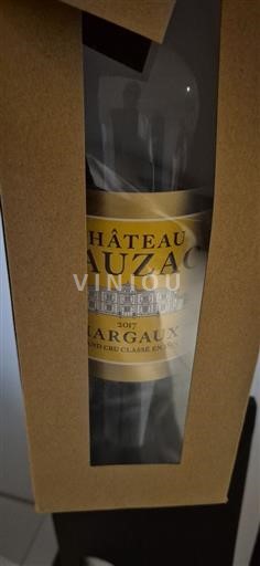 Bordeaux Margaux Grand Cru Château Mauzac 2017