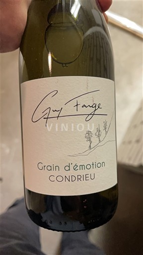Thung lũng Rhône Condrieu Guy Farge Grain d'émotion 2020