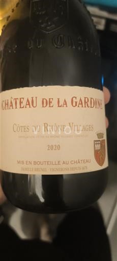 Rona dolina Côtes-du-Rhône-Villages Château La Gardine 2020