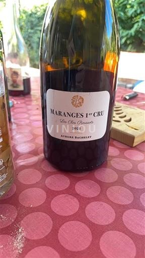 Burgundy Maranges Premier Cru Aurore Bachelet Les Clos Roussots 2021