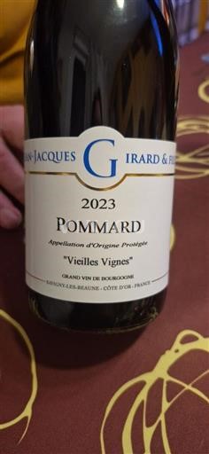 Bourgogne Pommard Jean-Jacques Girard & Fils Vieilles Vignes 2023