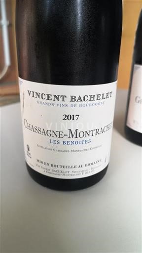 Burgundsko Chassagne-montrachet – Vincent BACHELET LES BENOITES 2017