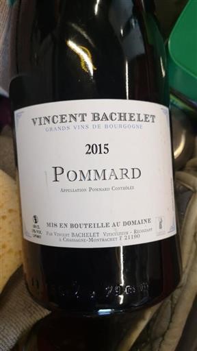 Burgundsko Pommard – Vincent BACHELET POMMARD 2015