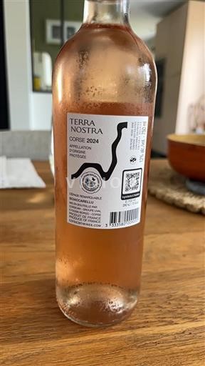 Vin Rosé sec Terra Nostra 2024 France Corse AOC