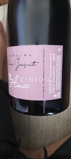 Jura Arbois Domaine Eline Jacquet Mes Aieux 2019