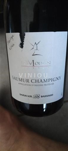 Loire Valley Saumur-Champigny Donatien Bahuaud Le Moulin 2021