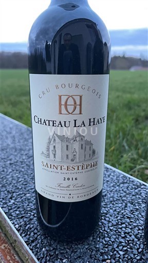 Bordeaux Saint-Estèphe Cru Bourgeois Château La Haye 2016