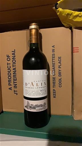 Bordeaux Pessac-Léognan Château D’Alix 2014