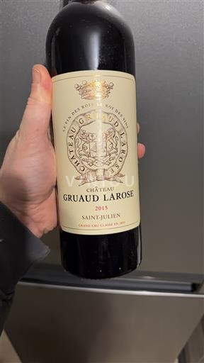 Bordeaux Saint-Julien Grand Cru Château Gruaud Larose 2015