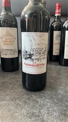 Burdeos Blaye-Côtes de Burdeos La Trinquette Sin añada