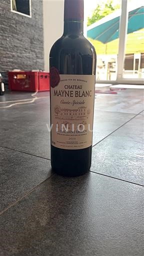 Bordéus Lussac-Saint-Émilion Château Mayne Blanc Spéciale 2016