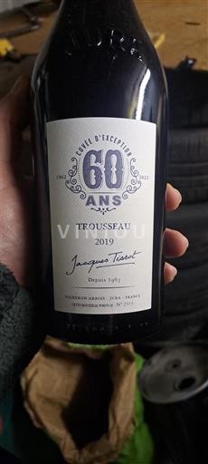 Jura Arbois Jacques Tissot d'exception 60 ans 2019