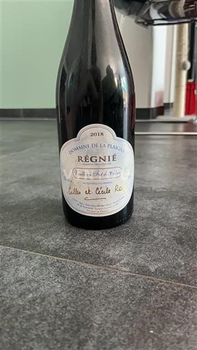 Beaujolais Régnié Domaine La Plagné 2018