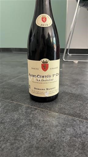 Borgoña Aloxe-Corton Premier Cru Domaine Nudant La Couti%c3%a8re 2013