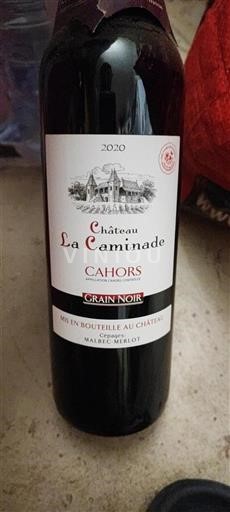 Tây Nam Cahors Château La Caminade Grain Noir 2020