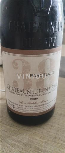 Rhônedalen Châteauneuf-du-Pape Parcelles 2020