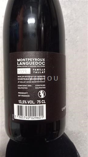 Linguadoca Non specificato Château Mandagot 2023