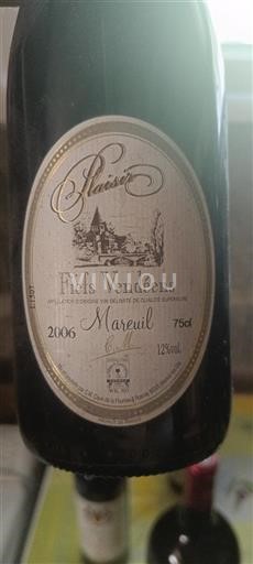 Loirevallei Fiefs Vendéens Plaisir 2006