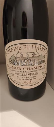 Loire Valley Saumur-Champigny Domaine Filliatreau Vieilles Vignes 2003