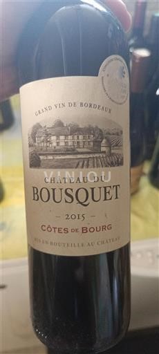 Burdeos Côtes-de-bourg Château Bousquet 2015