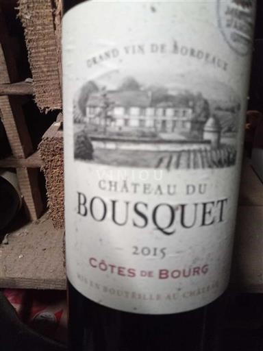Bordeaux Côtes-de-bourg Château Bousquet 2015