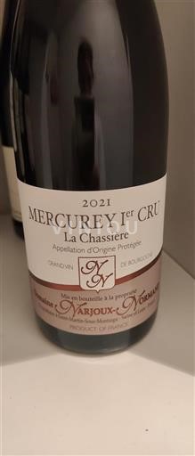 Burgundy Mercurey Premier Cru Domaine Narjoux-Normand La Chassière 2021