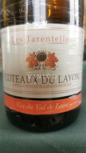 Loirevallei Coteaux du Layon Les Tarentelles Niet-geïntegreerd