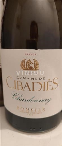 Languedoc No especificado Domaine Cibadiès Chardonnay Sin añada