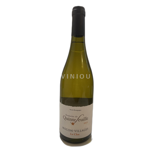 Burgundi Mâcon ja Mâcon-kylät Domaine de Quintefeuille Le Clos 2021