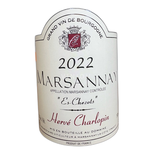 Burgundi Marsannay Hervé Charlopin Es-Chezots 2022