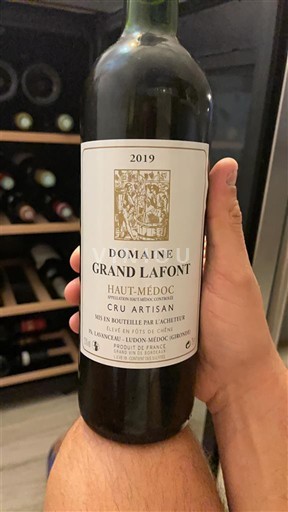 Bordeaux Haut-Médoc Domaine Grand Lafont 2019