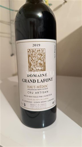 Бордо Го-Медок Domaine Grand Lafont 2019