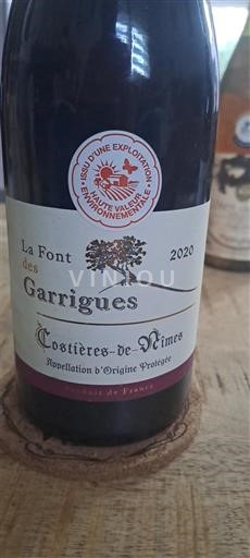 Рона долина Костијер-де-Ним La Font des Garrigues 2020