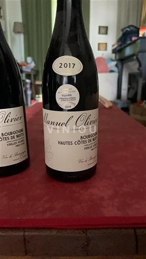 Bourgogne Hautes Côtes de Nuits Manuel Olivier Vieilles Vignes 2017