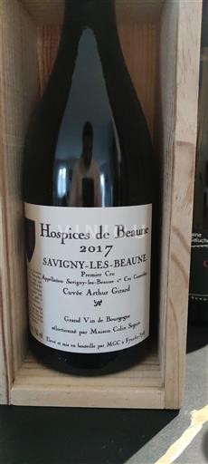 Burgundija Savigny-lès-beaune Premier Cru Hospices de Beaune Arthur Girard 2017