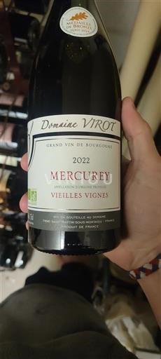 Bourgogne Mercurey Domaine Virot Vieilles Vignes 2022