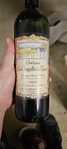 Bordeaux Montagne-Saint-Émilion Château La Chapelle des Tours 2010