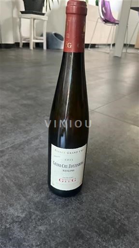 Alsazia Non specificato Grand Cru Domaine Armand Gilg 2015