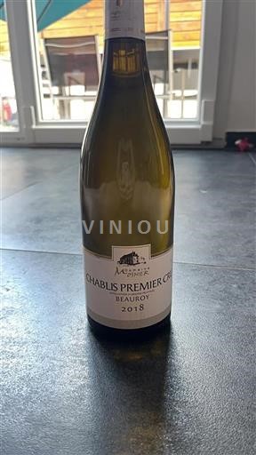Bourgondië Chablis Premier Cru Domaine Mosnier Beauroy 2018