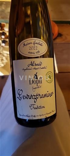 Elsass Dopff Tradition 2022