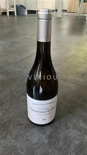 Bordeaux Nespecifikováno Château Peybonhomme-les-Tours Le Blanc Bonhomme Neročník
