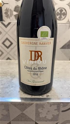 Rhônevallei Côtes-du-rhône Dauvergne Ranvier Vin Gourmand 2019