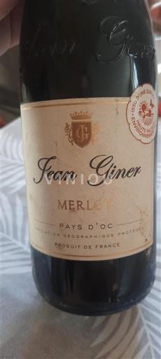 Languedoc-Roussillon Pays d'Oc Jean Giner Merlot Non-Vintage